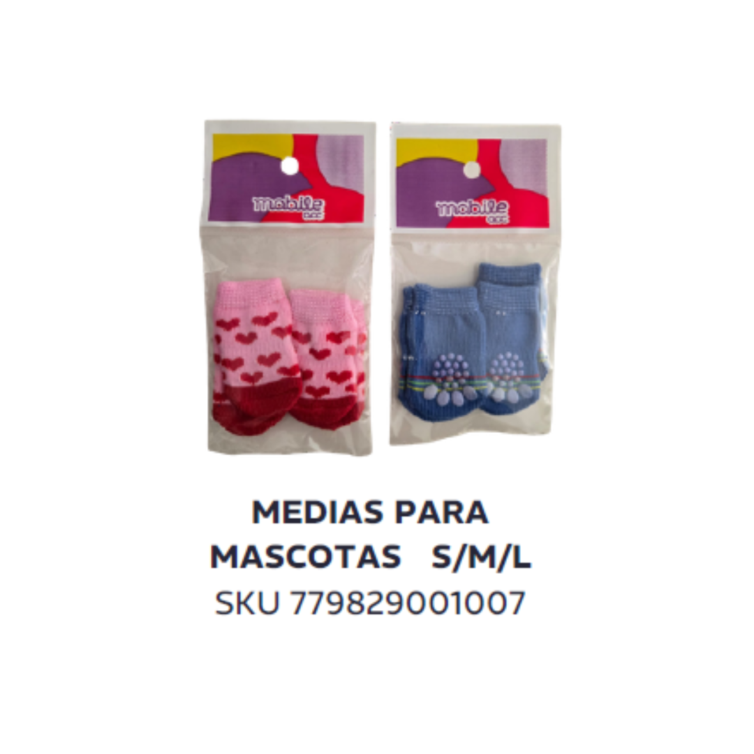 Medias para mascotas S/M/L