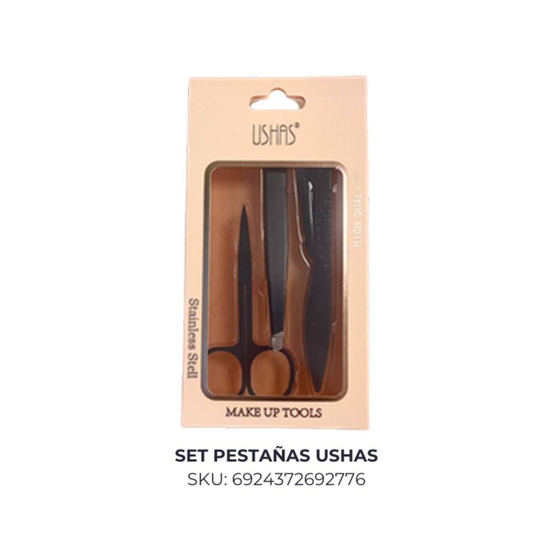 Set Pestañas x3 piezas