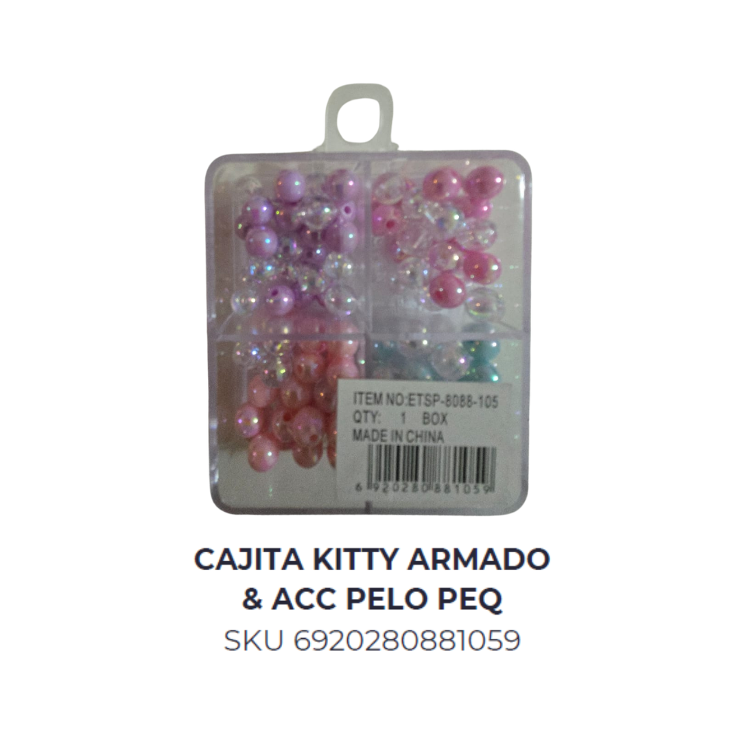 Cajia Kitty armado & acc pelo peq