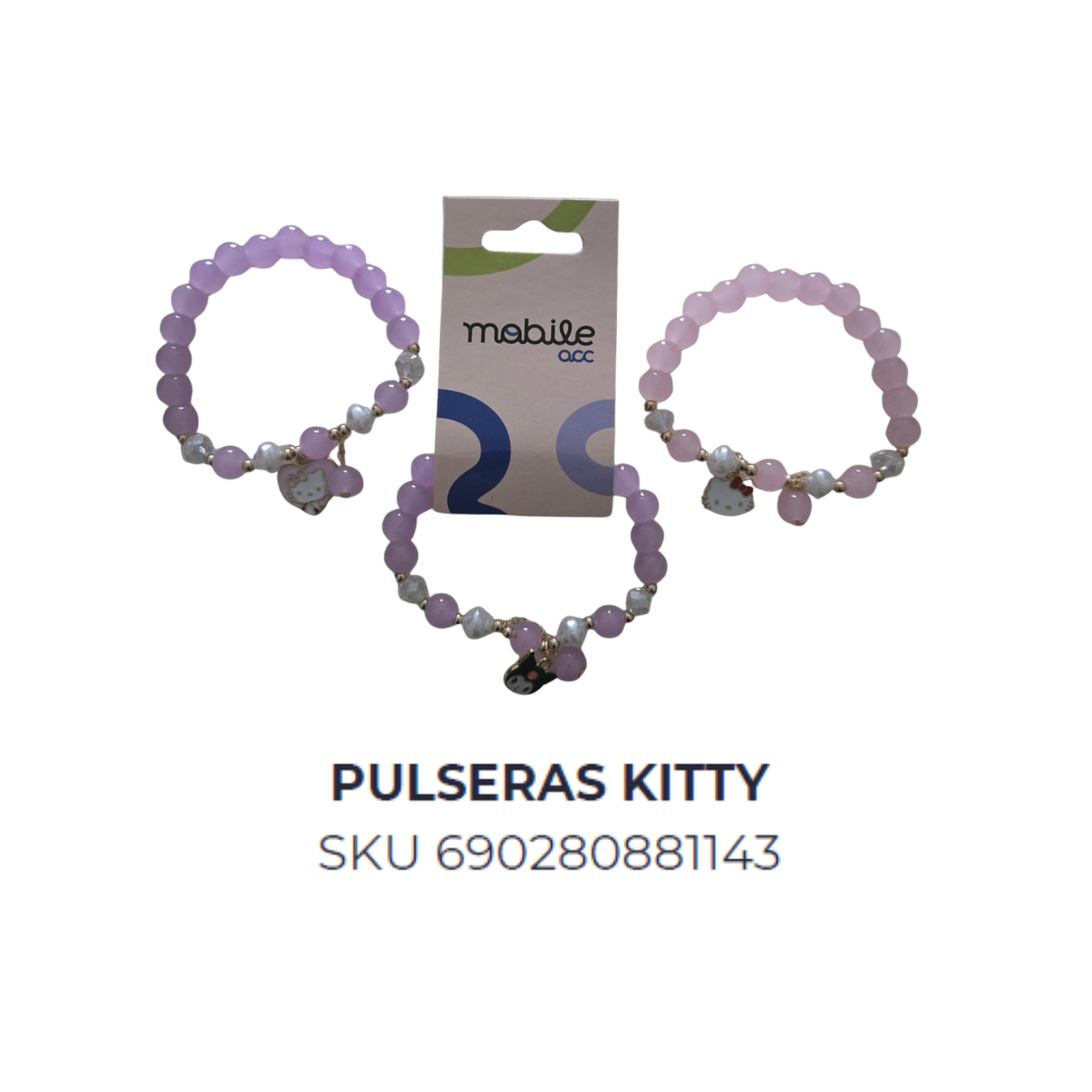 Pulseras Kitty