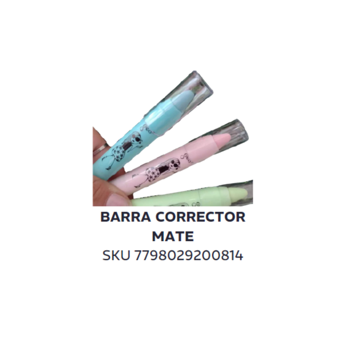 Barra corrector mate