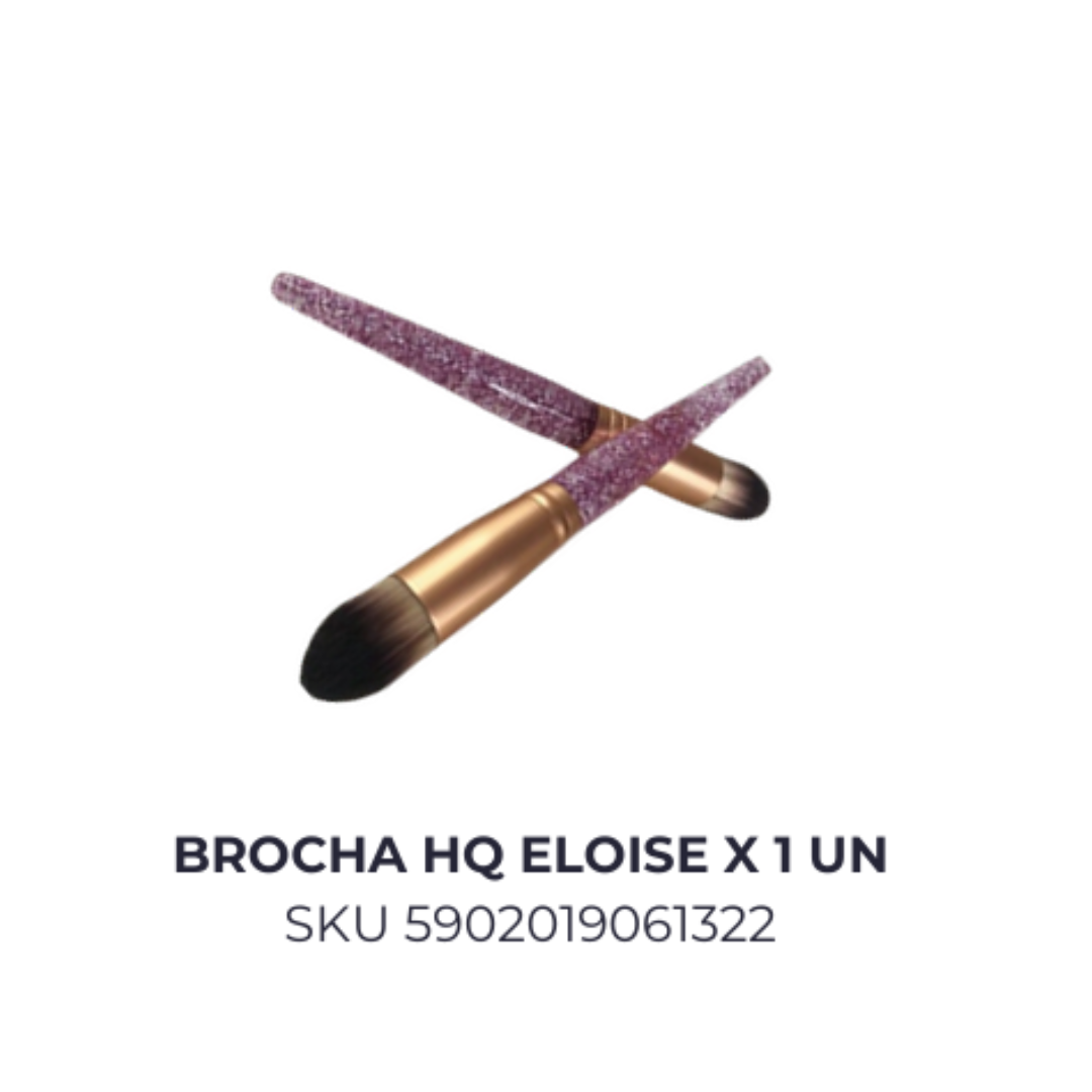 Brocha HQ Eloise x 1 un (3 modelos)