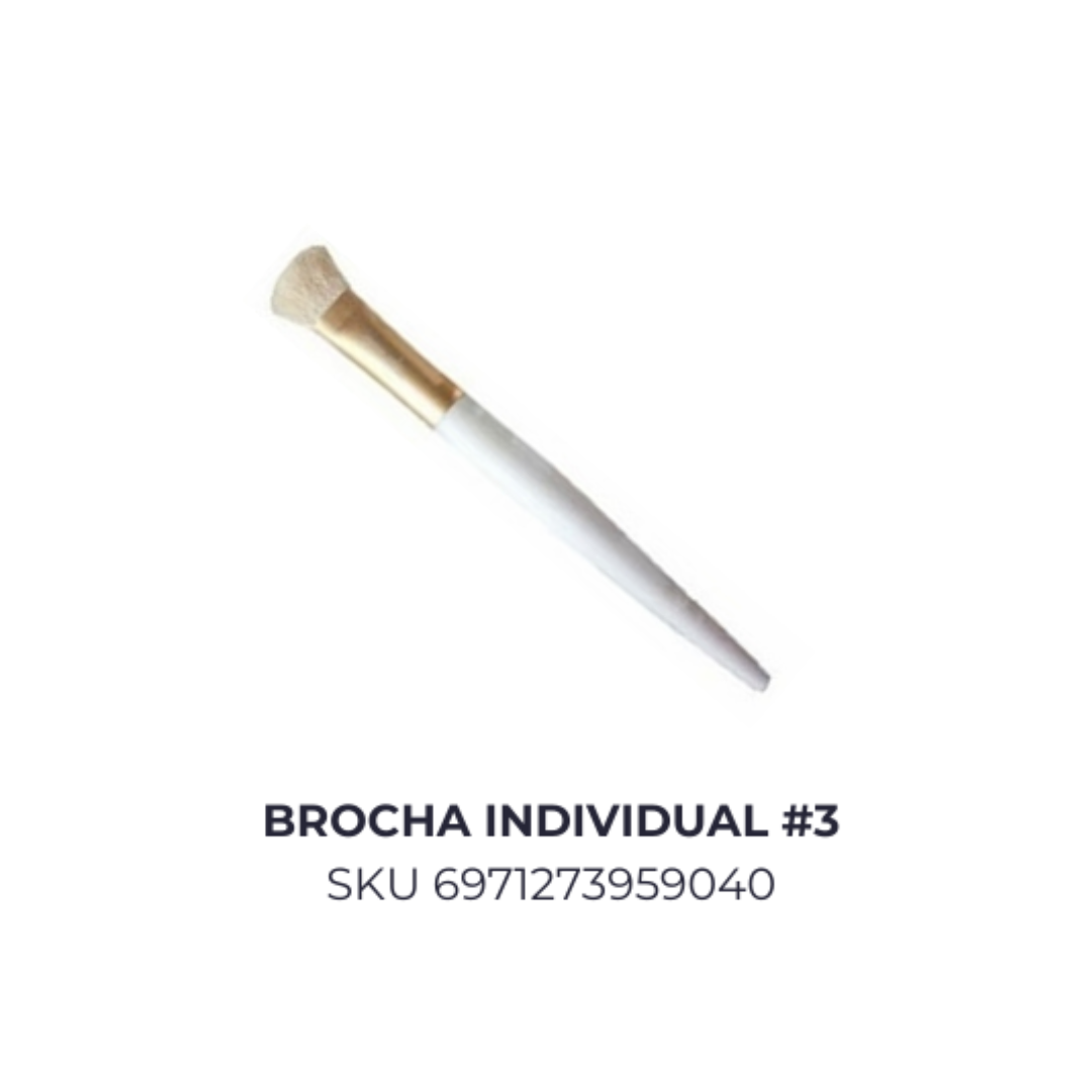 Brocha individual #3