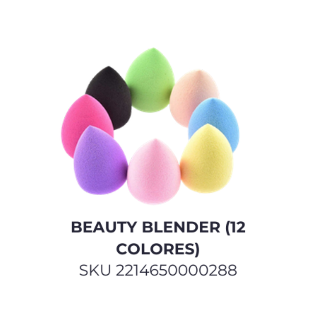 Beauty blender (12 colores)