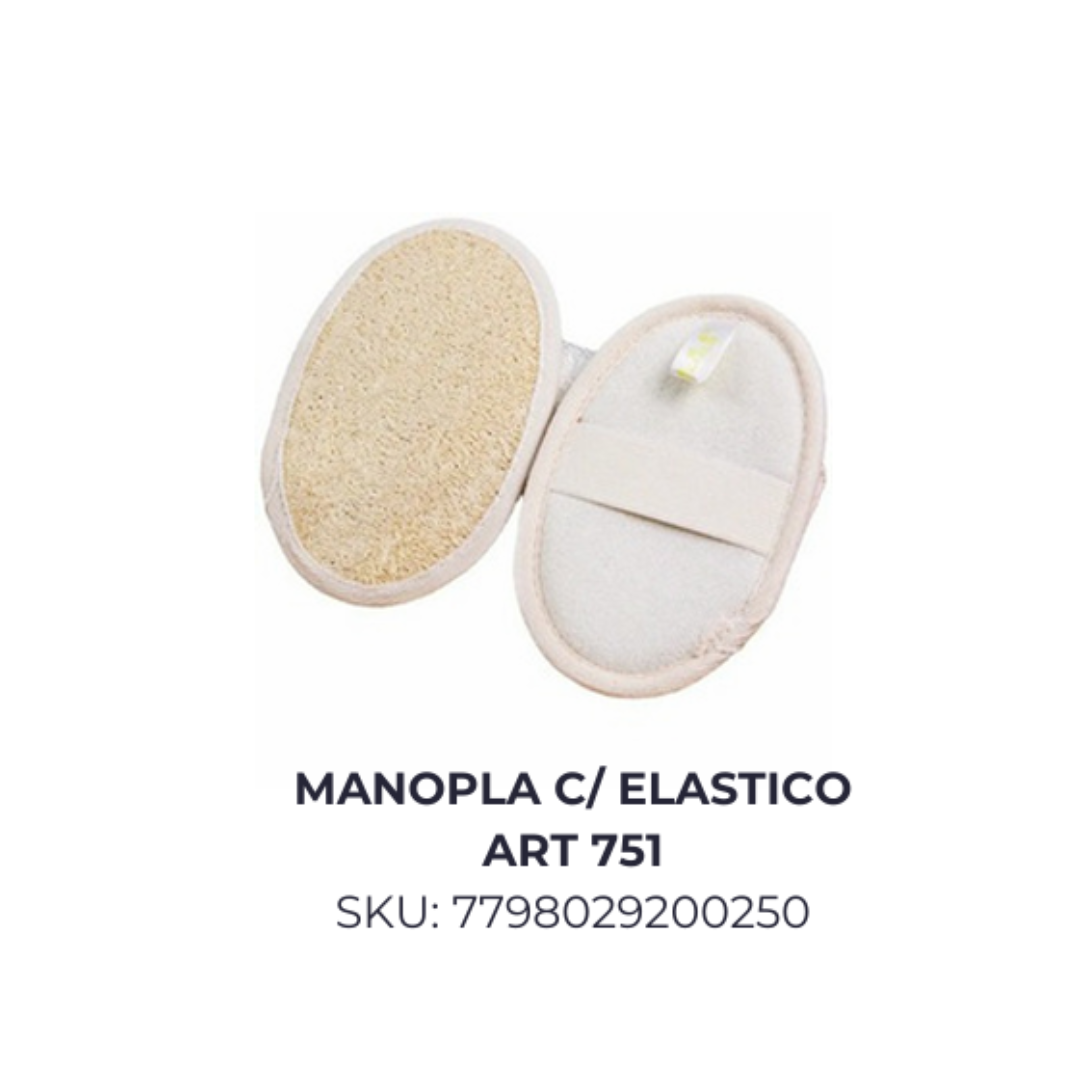 Manopla c/elastico Art 751