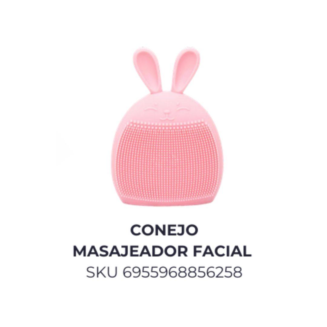 Conejo masajeador facial