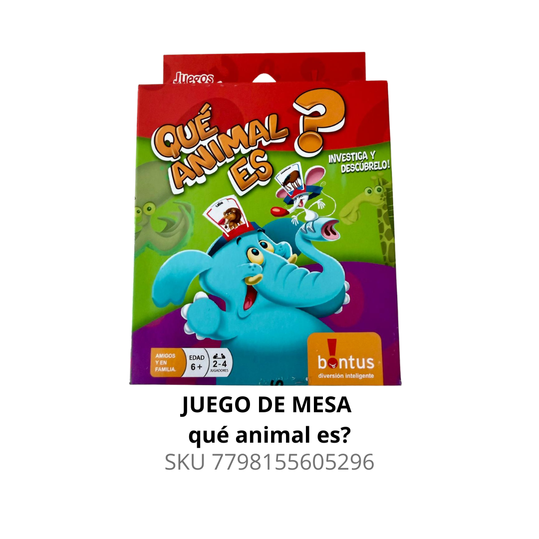 Juegos de mesa - que animal es