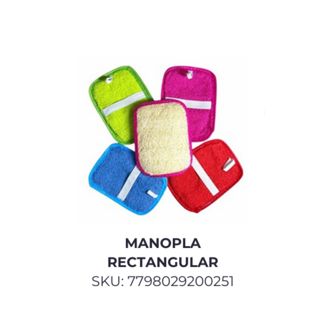 Manopla rectangular