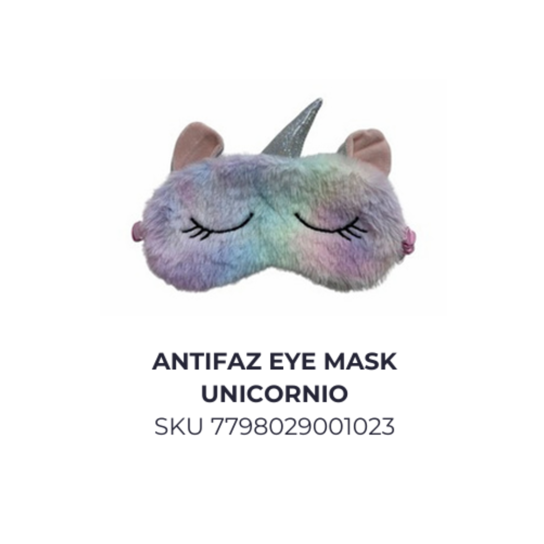 Antifaz eye mask unicornio