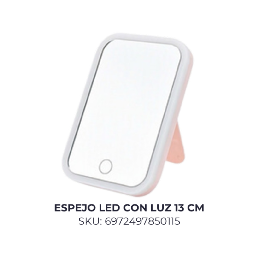 Espejo LED con luz 13 cm