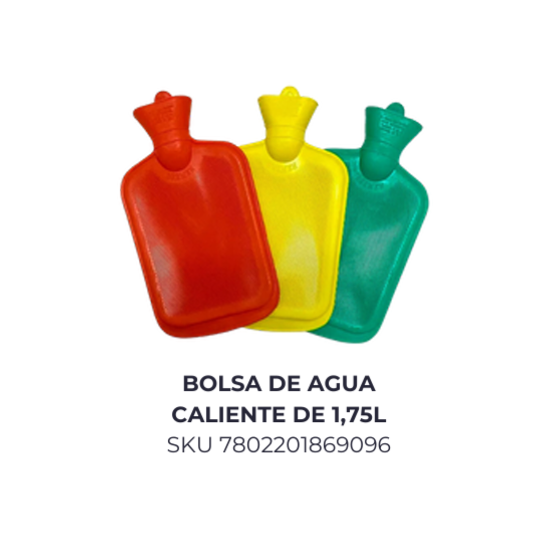 Bolsa de agua caliente de 1,75l