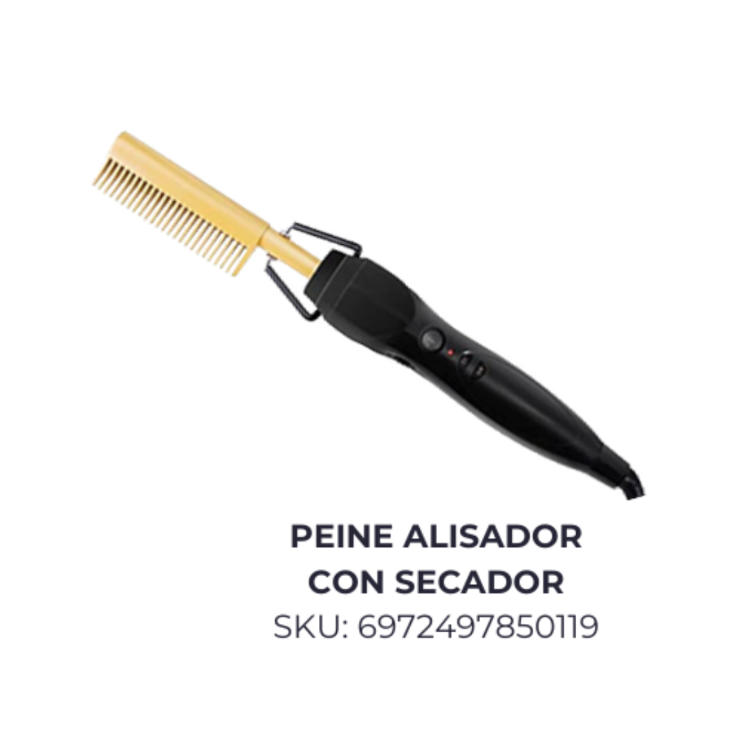 Peine alisador con secador