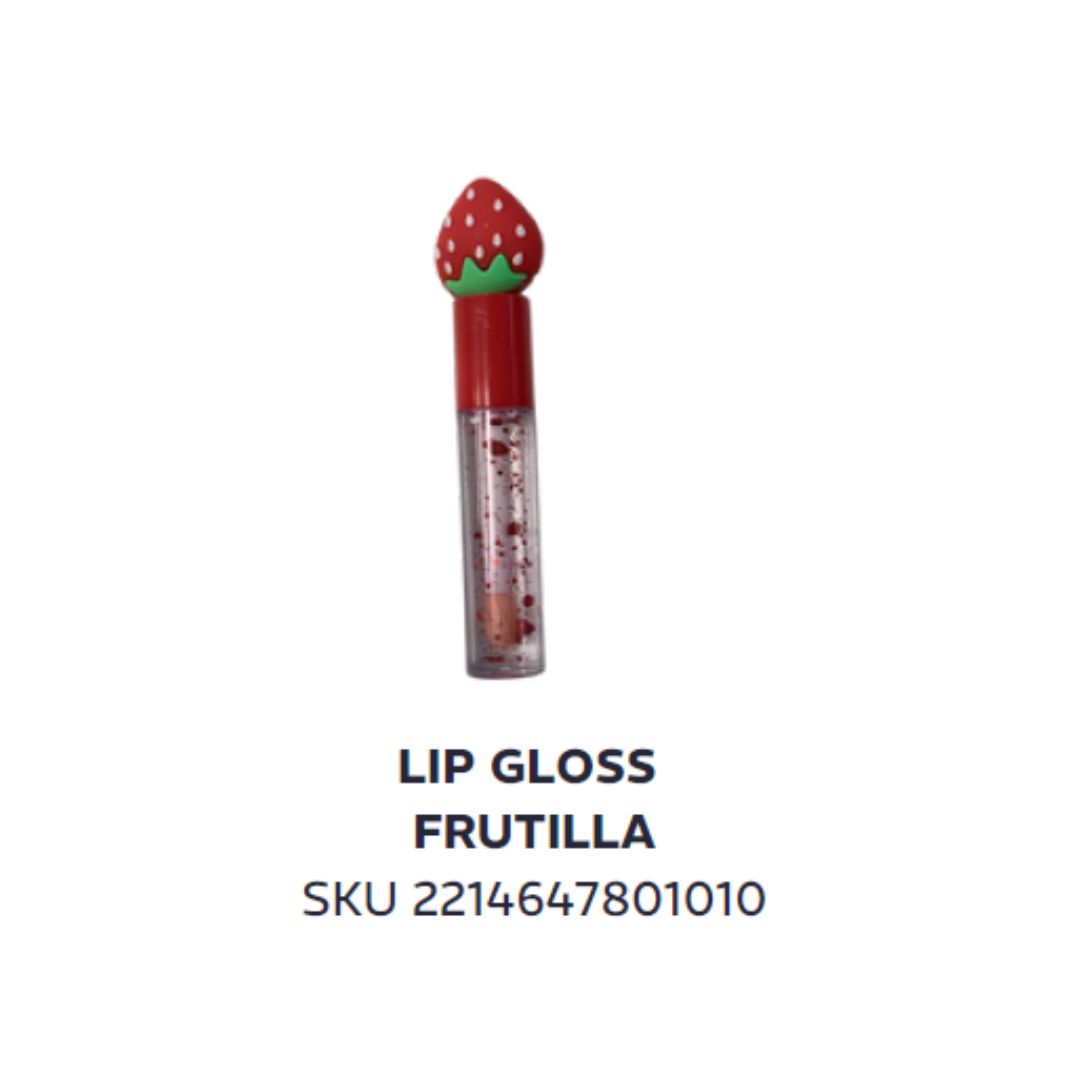 Lip gloss frutilla