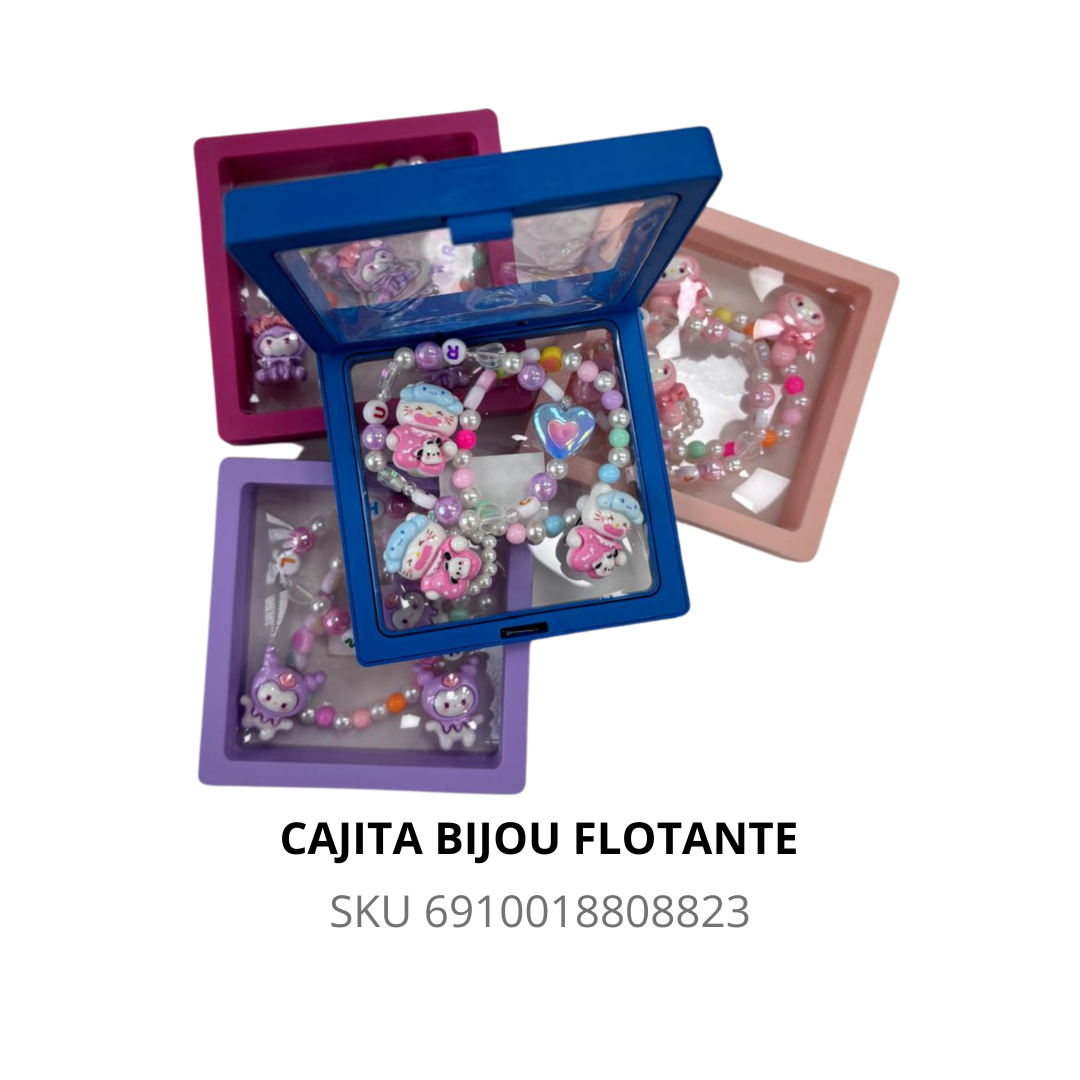 Cajita bijou flotante
