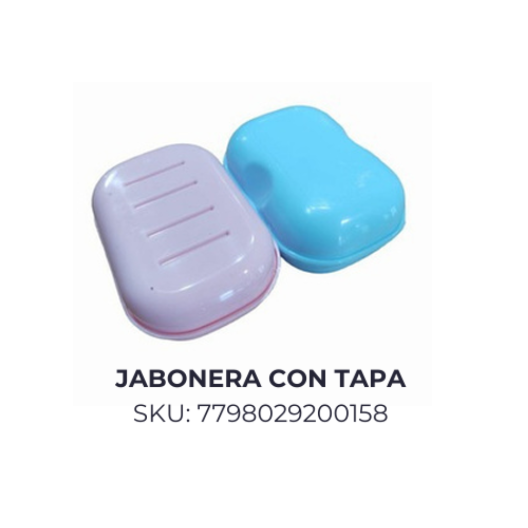 Jabonera c/tapa