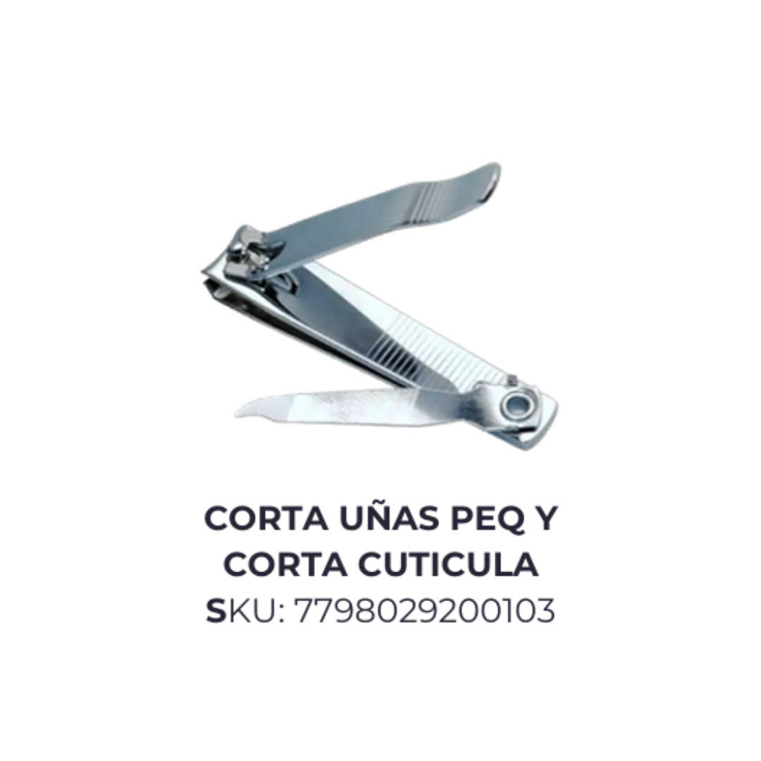 Corta uñas peq y corta cuticula