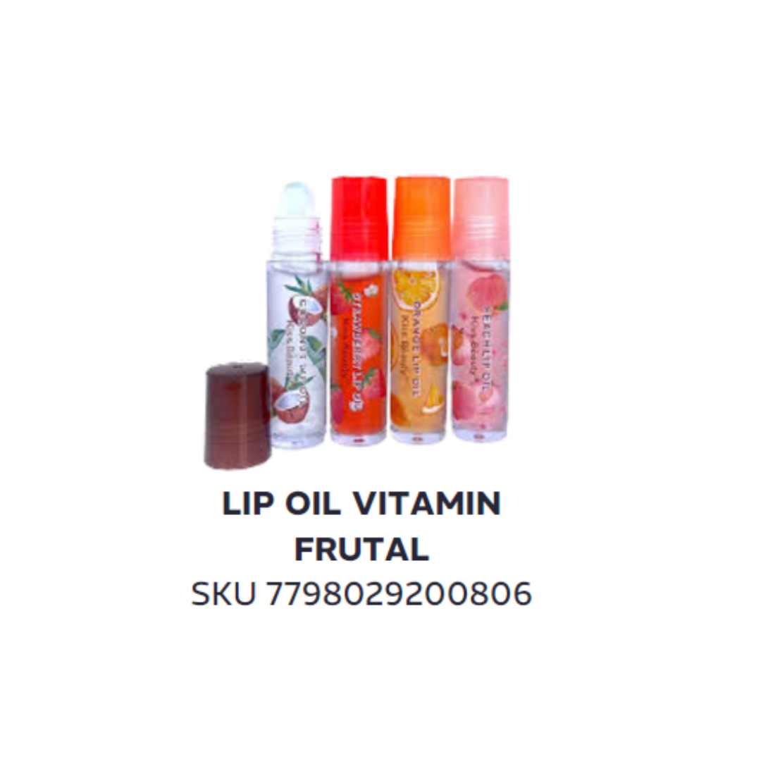 Lip oil vitamin frutal