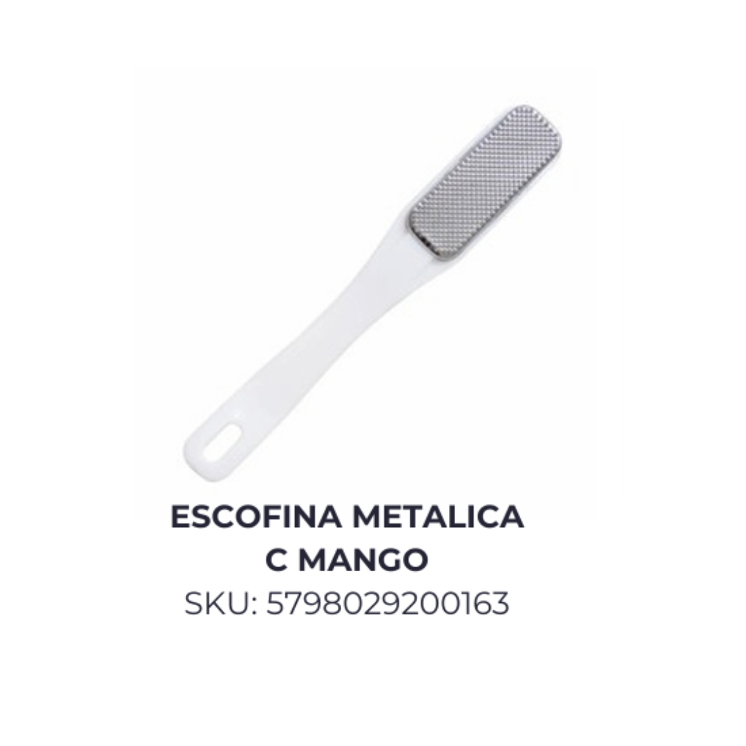 Escofina metalica c/mango