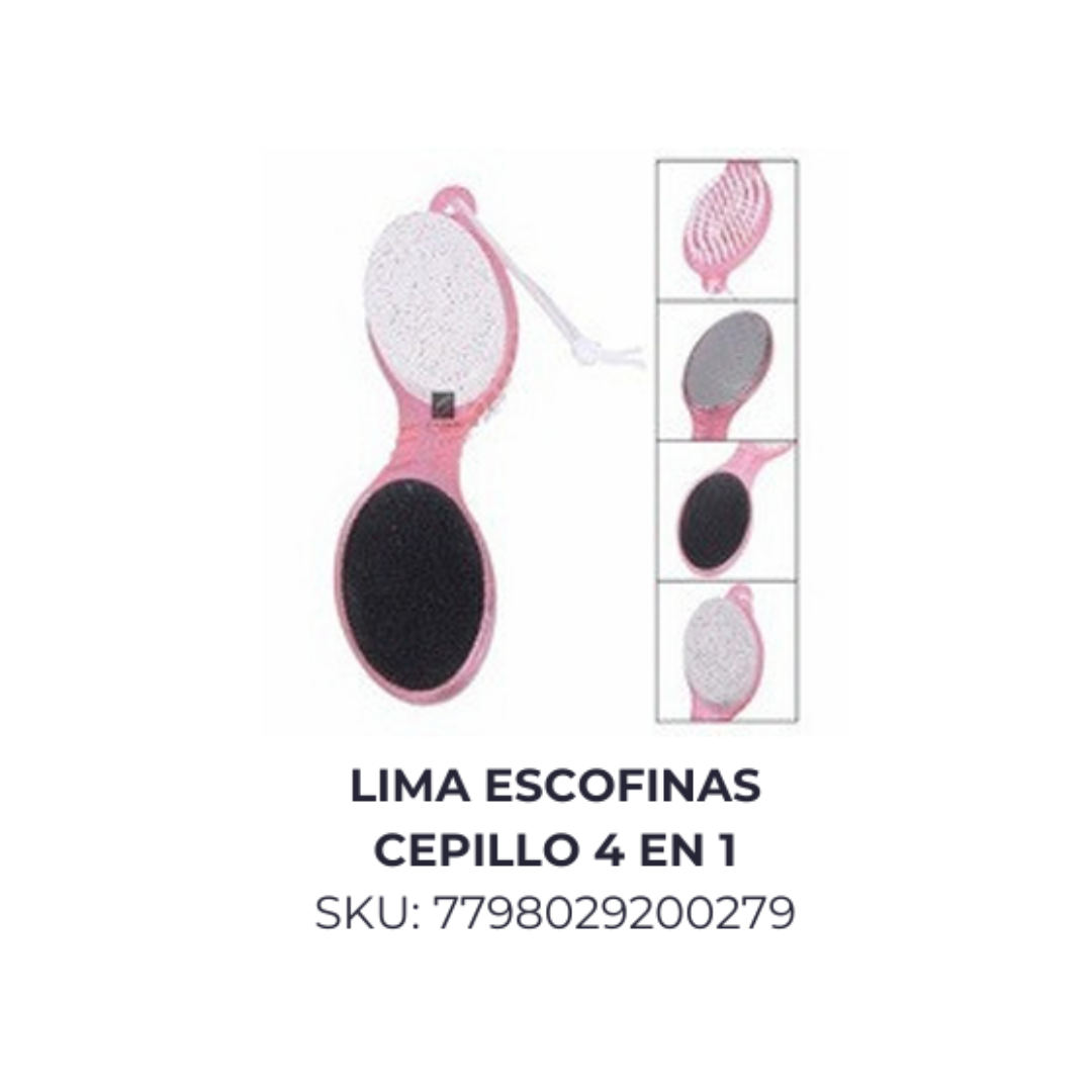Lima Escofinas Cepillo 4 en 1