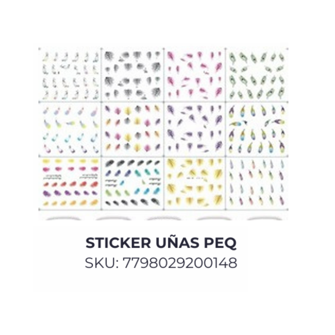 Stickers uñas Peq.