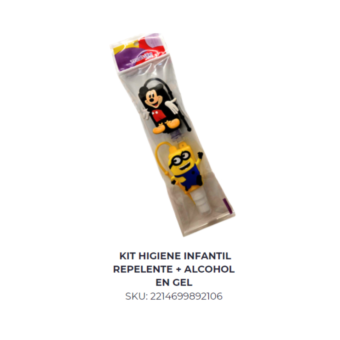 Kit higiene infantil